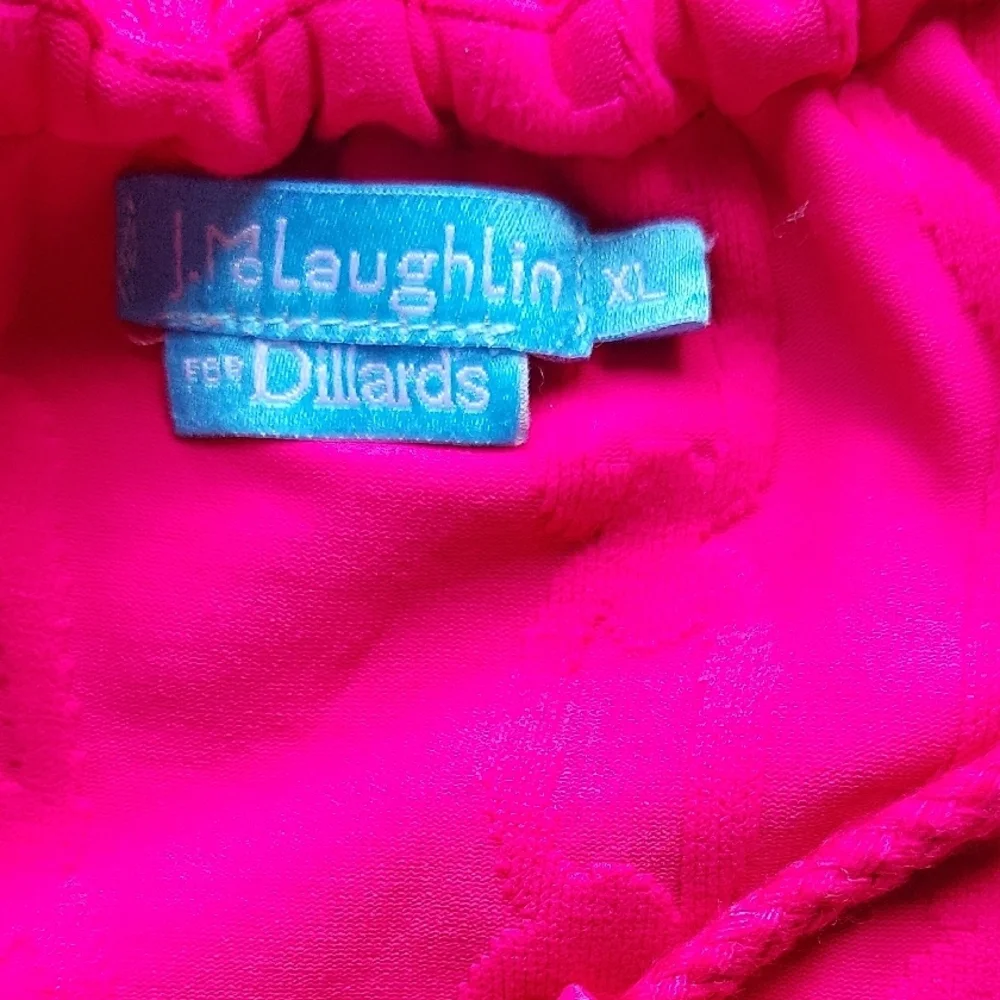 J. McLaughlin Pink Relaxed Sleeveless Tank Top - Picture 2 of 8